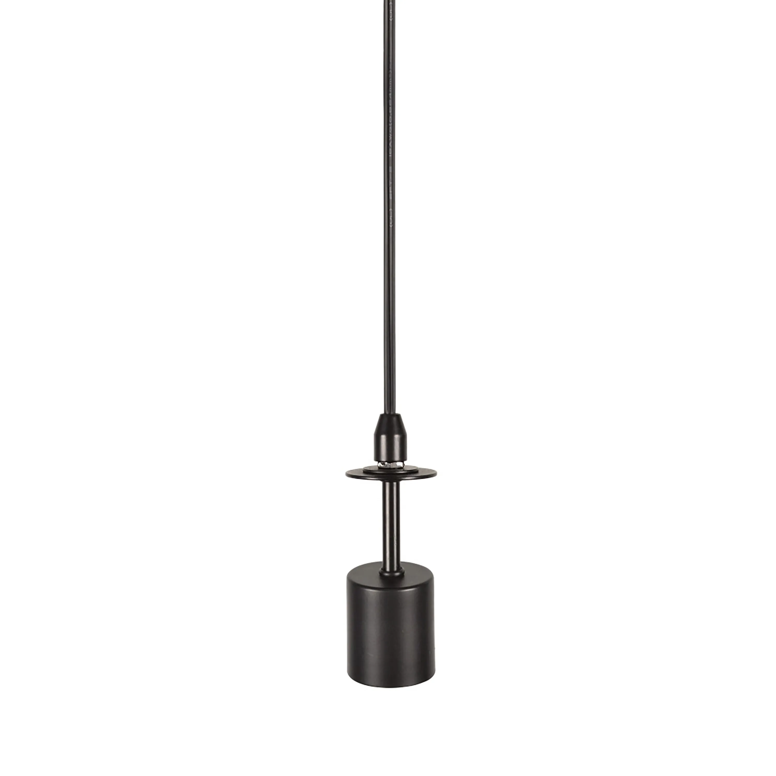 # 70098-11 One-Light Hanging Pendant Ceiling Light with Transitional Bell Fabric Lamp Shade, Beige, 13" width