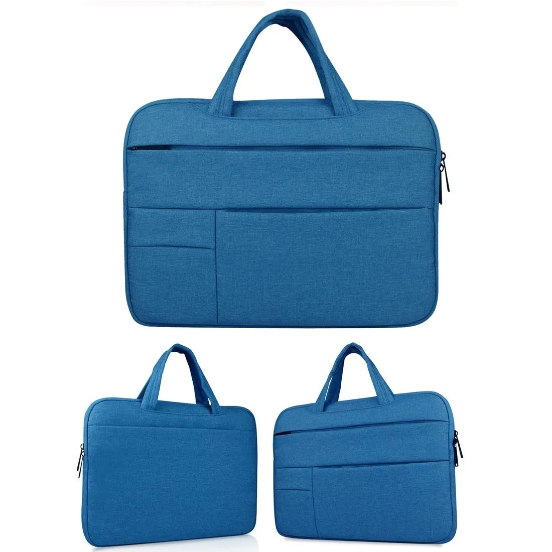 13.3 Inch Laptop Tablet Bag With Multiple Pockets And Soft Oxford Cloth Handle