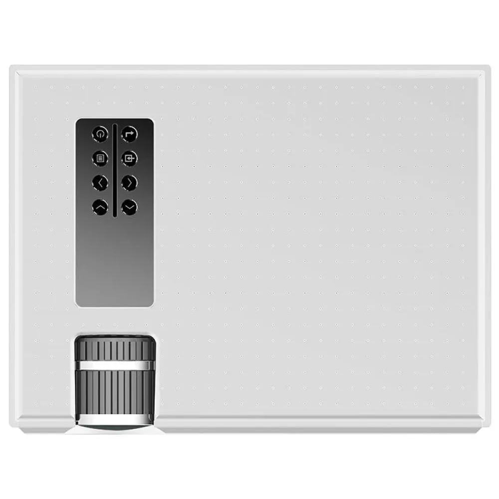 1800 Lumens HD WiFi Smart Projector | HDMI / USB / VGA / AV | Black