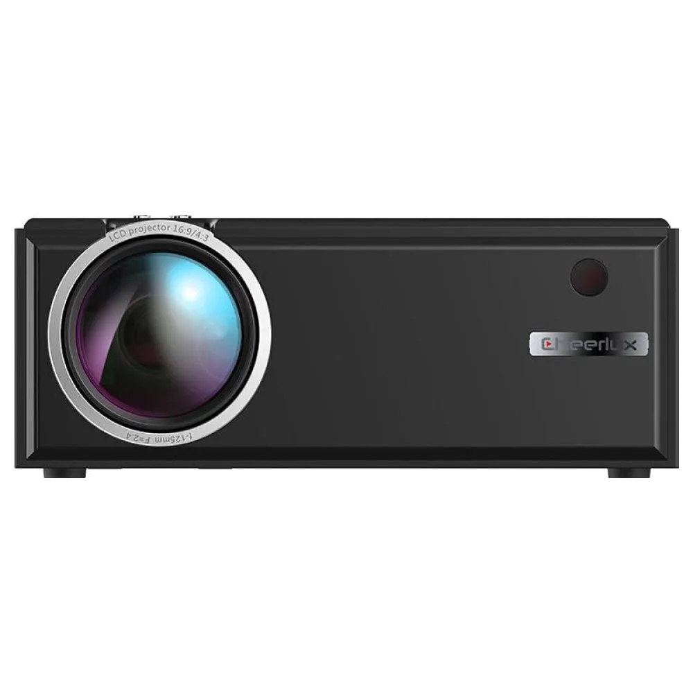 1800 Lumens HD WiFi Smart Projector | HDMI / USB / VGA / AV | Black