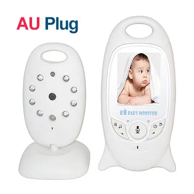 2 inch Color Video Wireless Baby Monitor With Camera Baba Electronic Security 2 Talk Nigh Vision IR LED Temperature Monitoring