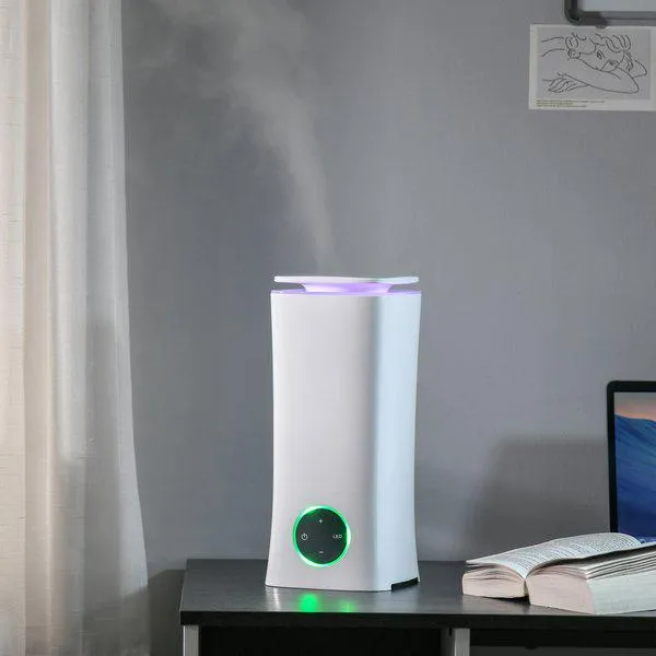 2L Cool Mist Humidifier Indoor Quiet Air W/ 7-Colour Lights