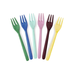 6 Forks in Assorted Colors - Show Your True Colors