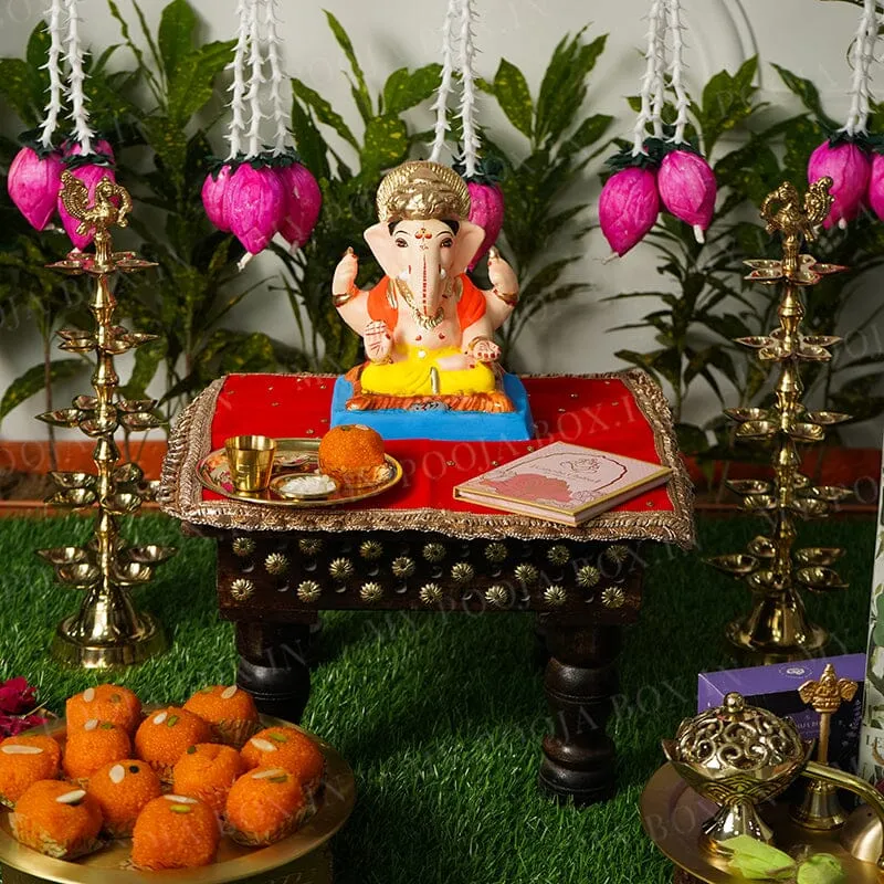 7INCH Eco-Friendly Vighnaraja Ganesh | Plant-A-Ganesha
