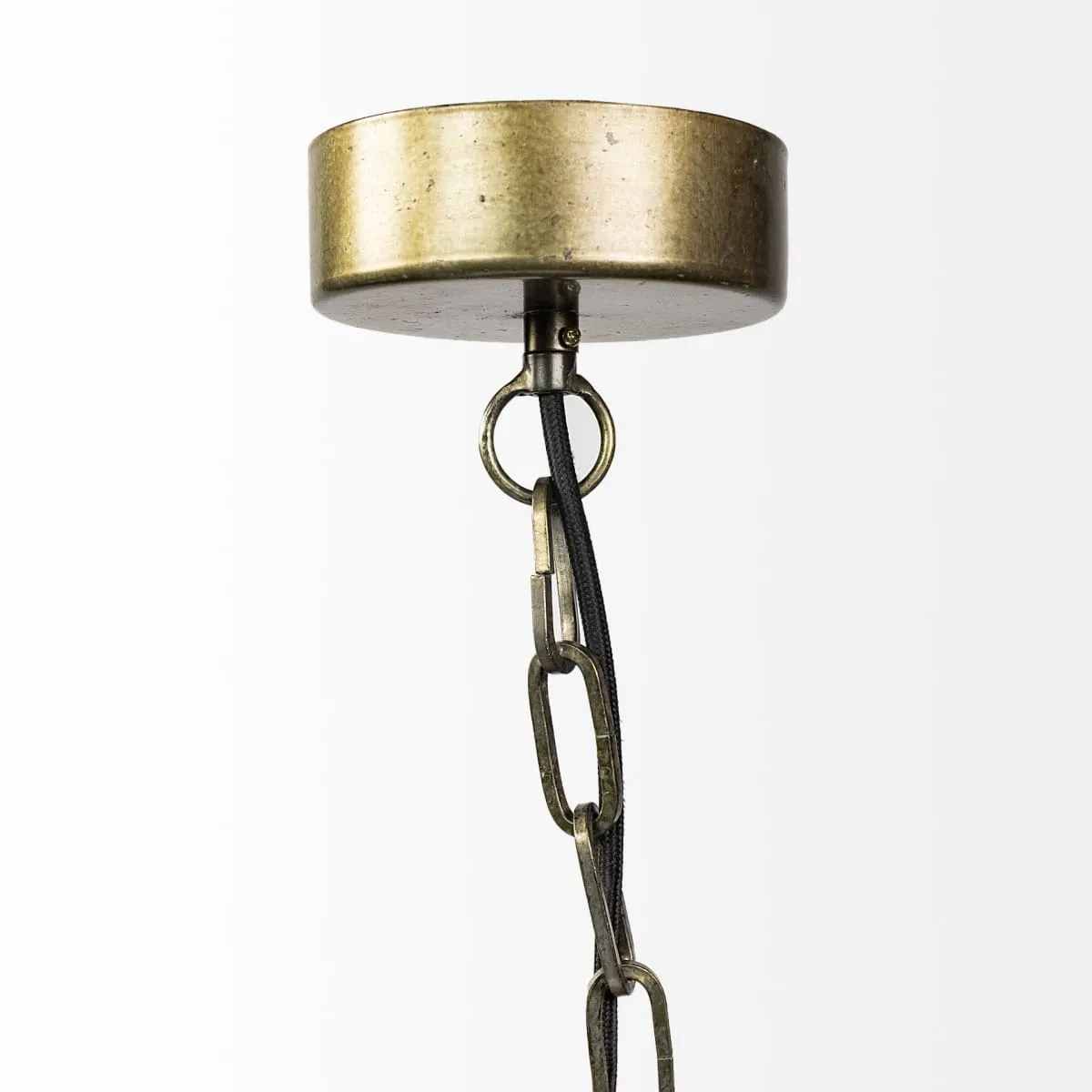 Aruba Pendant Light Brown Woven Straw