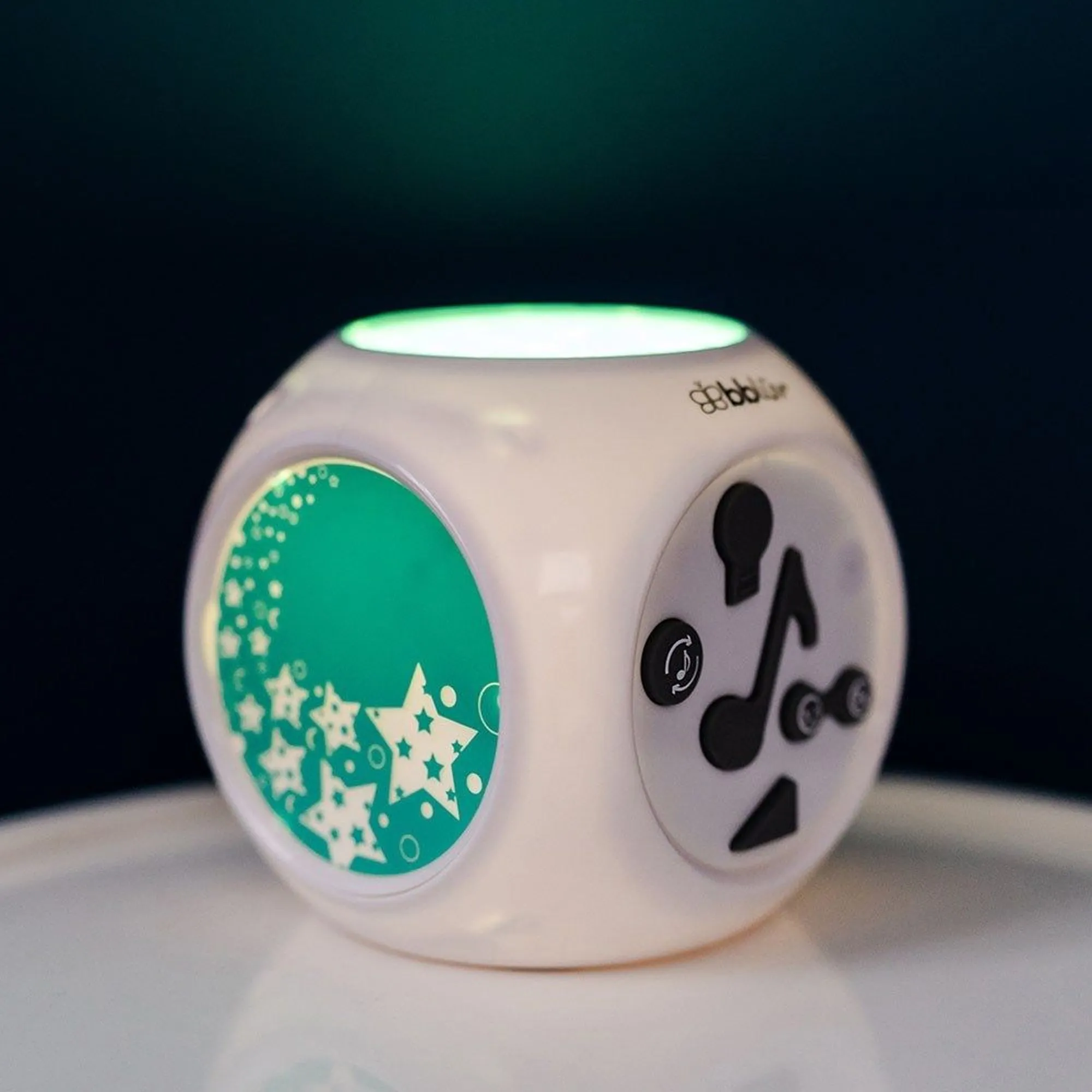BBLUV Kübe Music Night Light with Projection