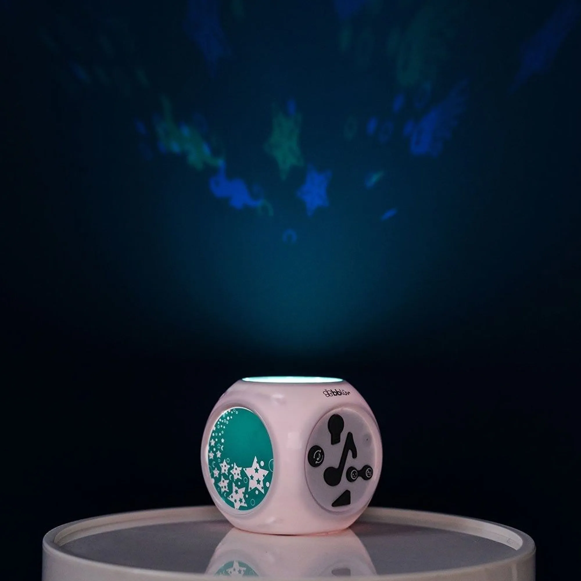 BBLUV Kübe Music Night Light with Projection