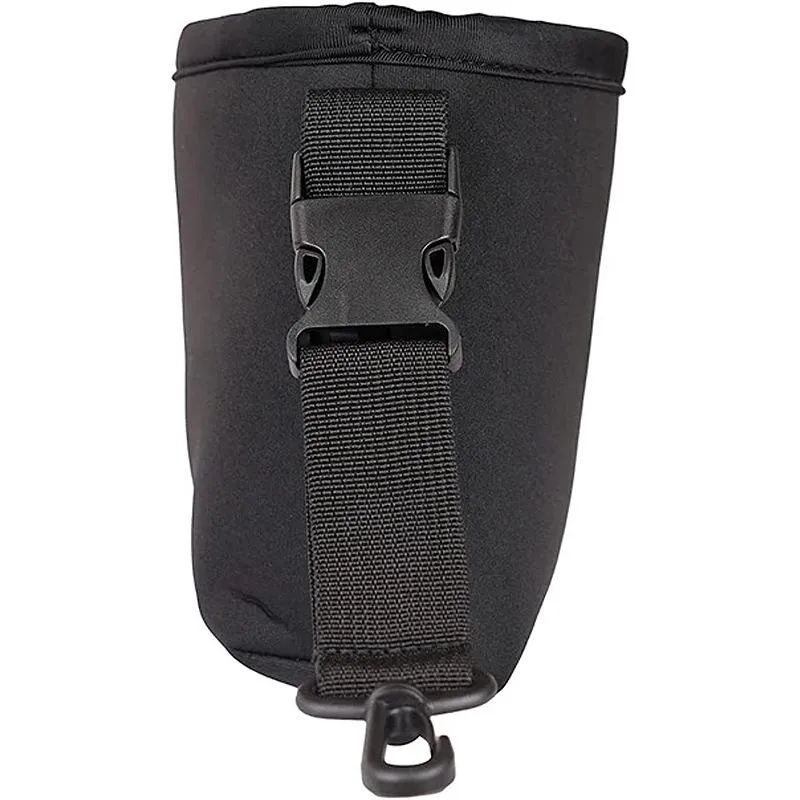 Black Portable Golf Ball Cleaning Bag - Waterproof & Removable