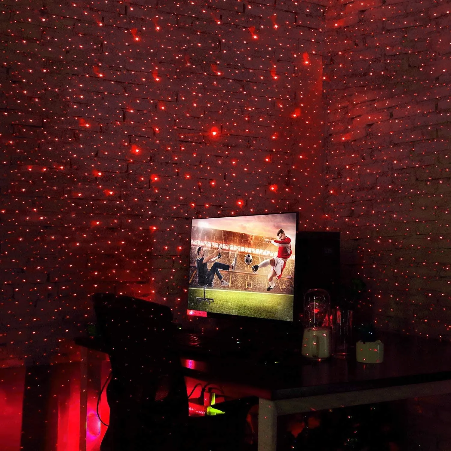Car Romantic Atmosphere Light (Red)