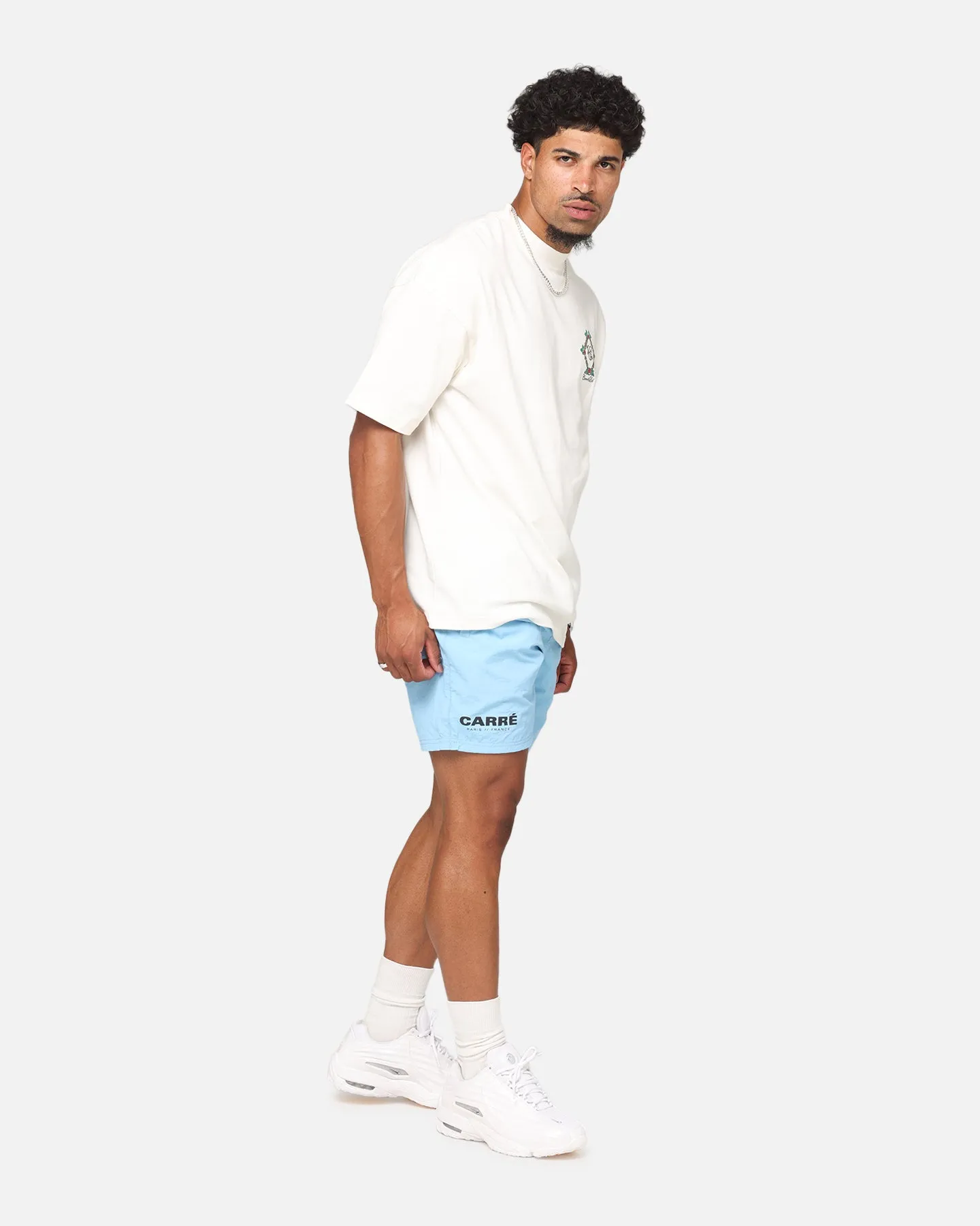 Carre Motion Beach Shorts Light Blue