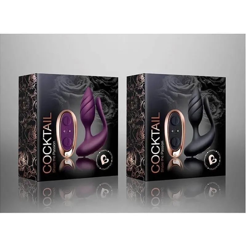 Cocktail Dual Stimulator Black