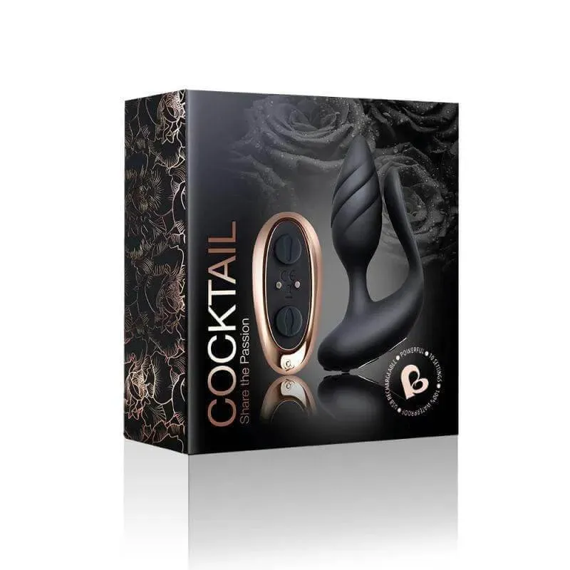 Cocktail Dual Stimulator Black