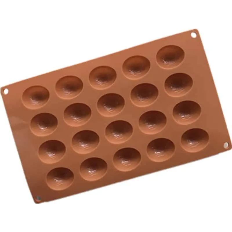 Cute Walnut Shaped Eco-Friendly Silicone Chocolate Mold