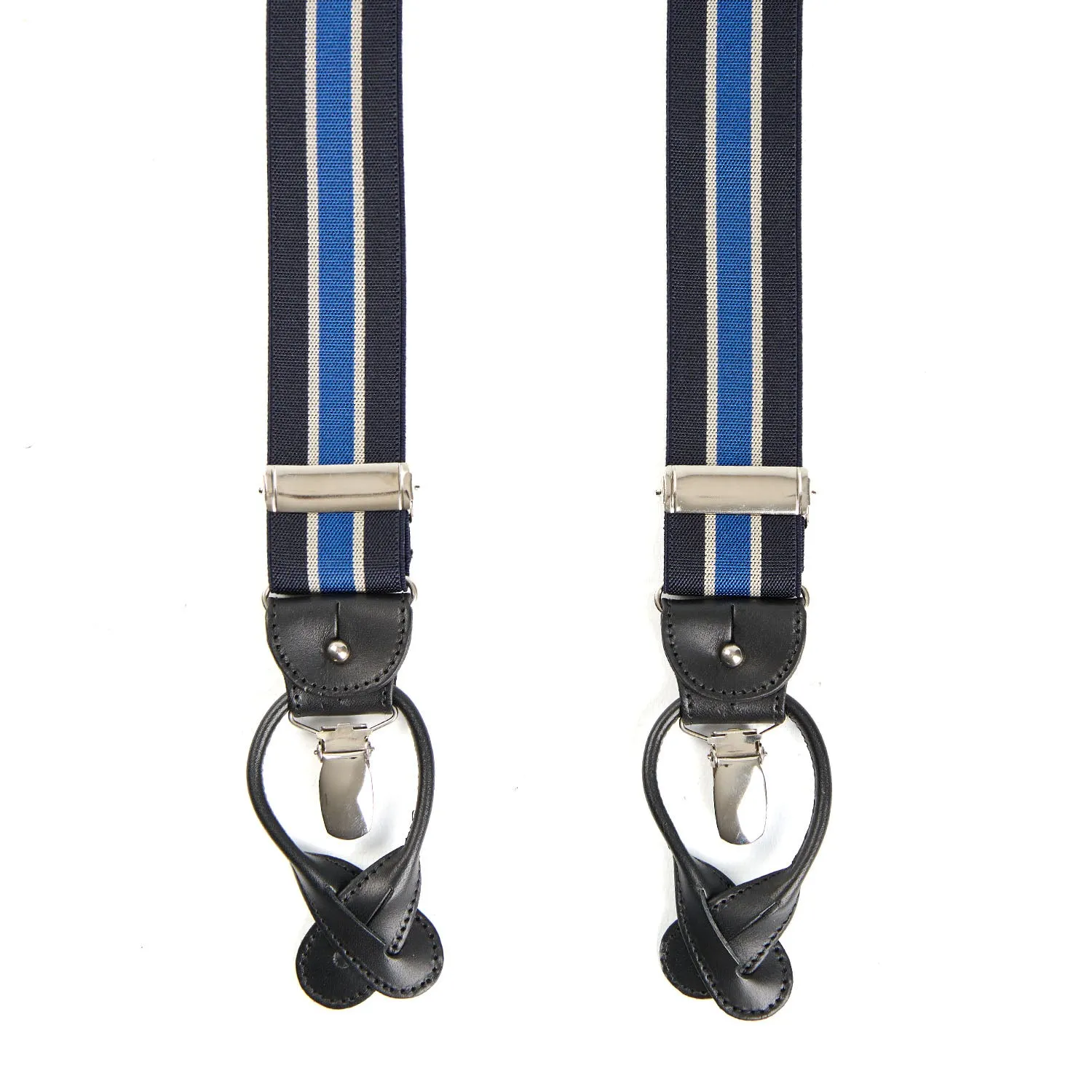 DARK BLUE AND LIGHT BLUE BRACES