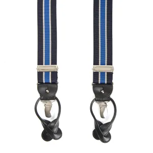 DARK BLUE AND LIGHT BLUE BRACES