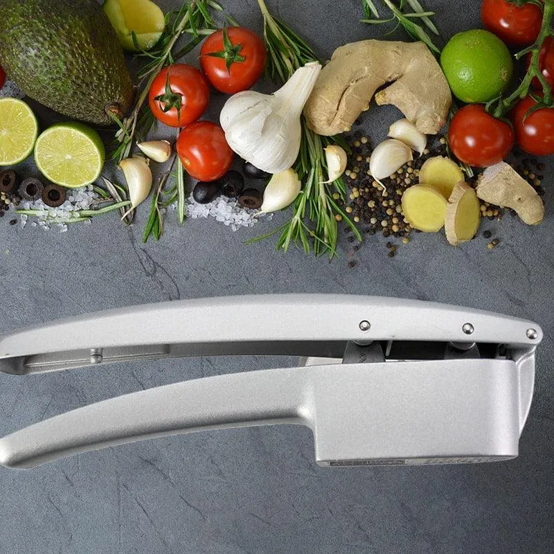 Eco-Friendly Aluminum Garlic Press