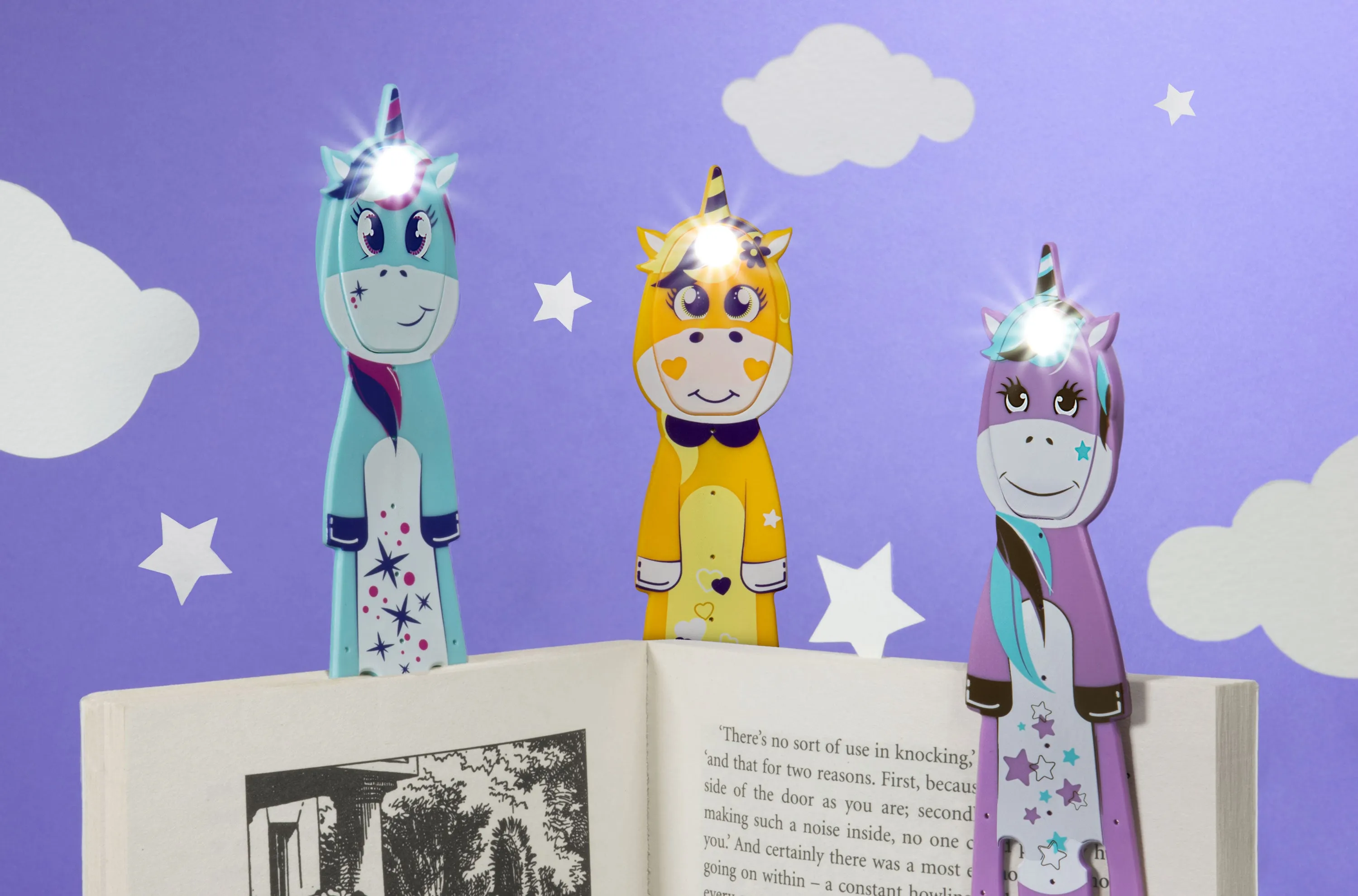 Flexilight Pal Book Light (Unicorn Purple)