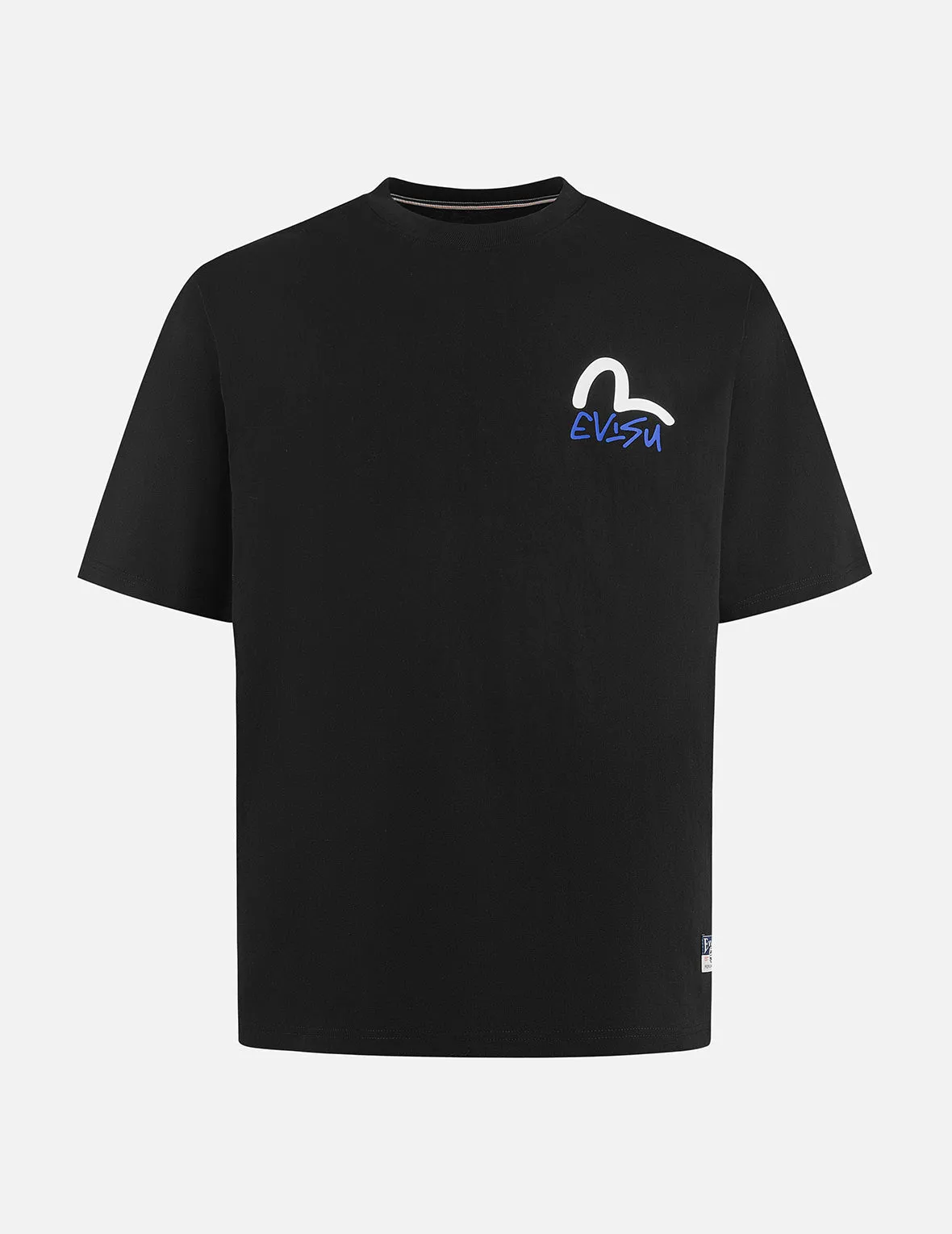 Floral Godhead Print Loose Fit T-shirt