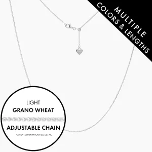 Italian Light Grano Wheat Adjustable Chain