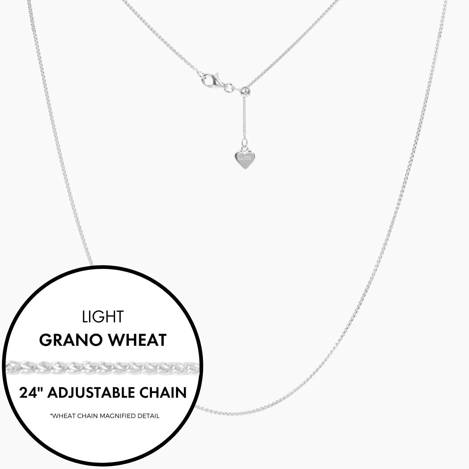 Italian Light Grano Wheat Adjustable Chain