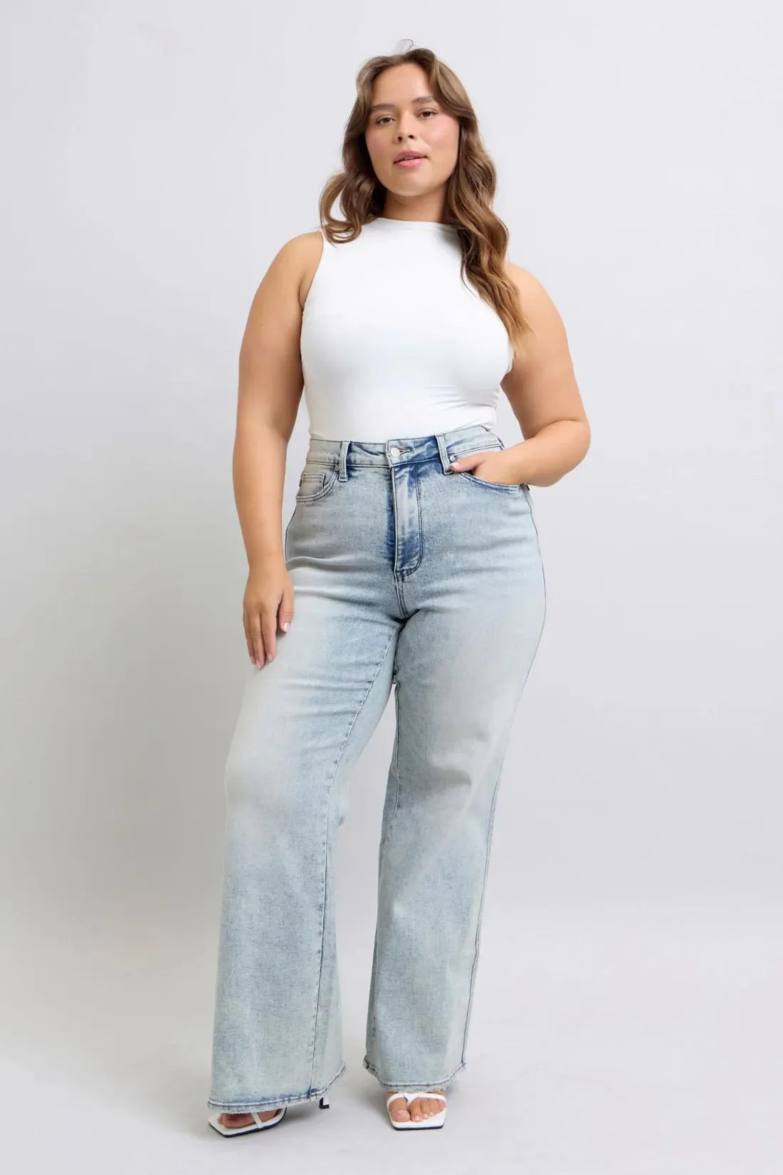 Judy Blue Light HW Retro Wide