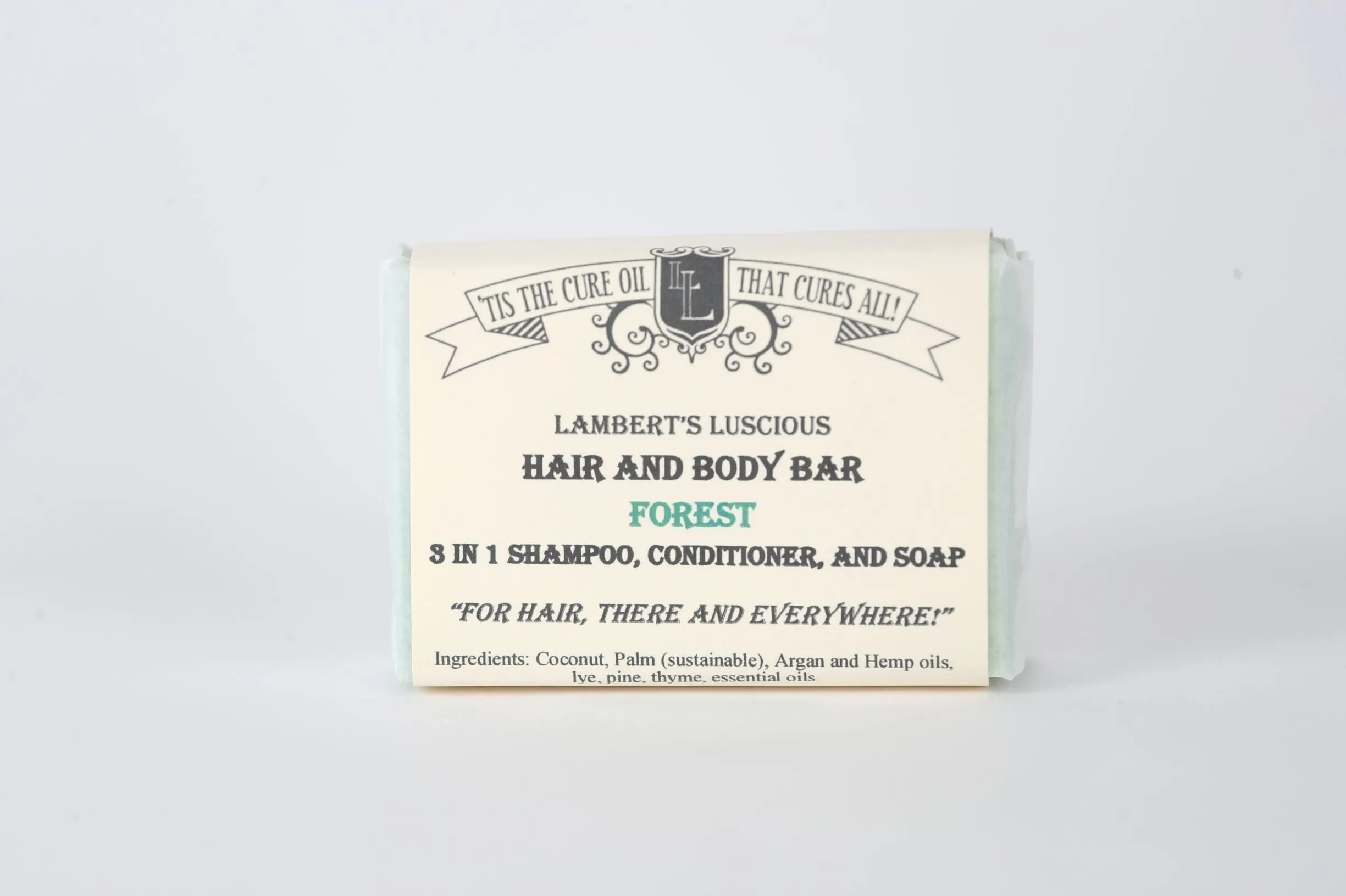 Luscious Hair and Body Soap Bar