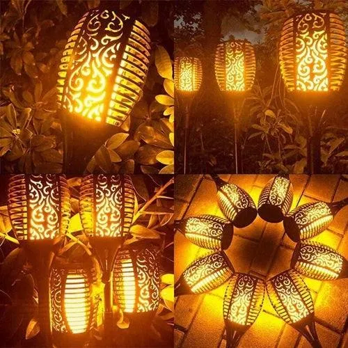 Mashaal 96 Led Solar Garden Lights