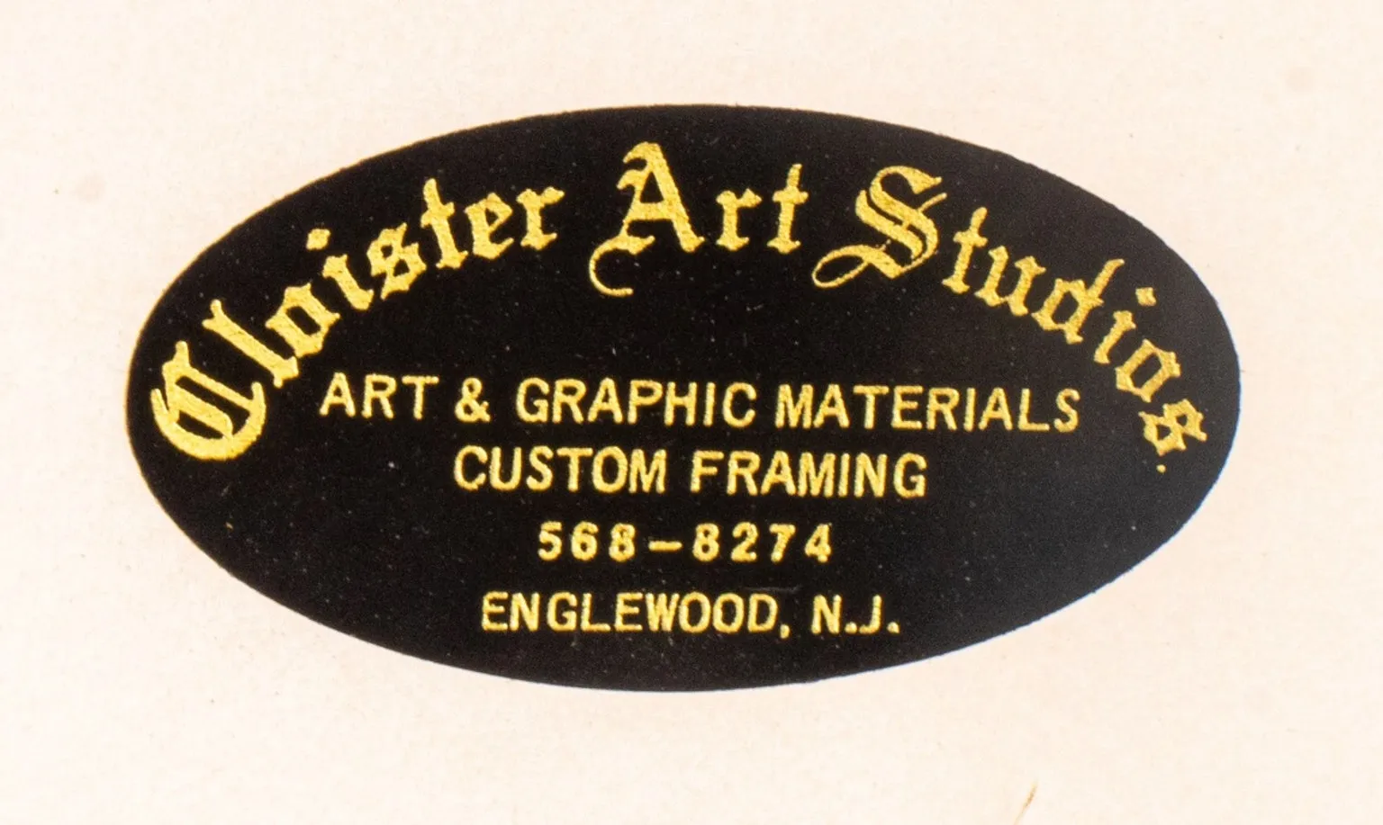 Minimalist "Signs" Lithograph in Colors, 1969