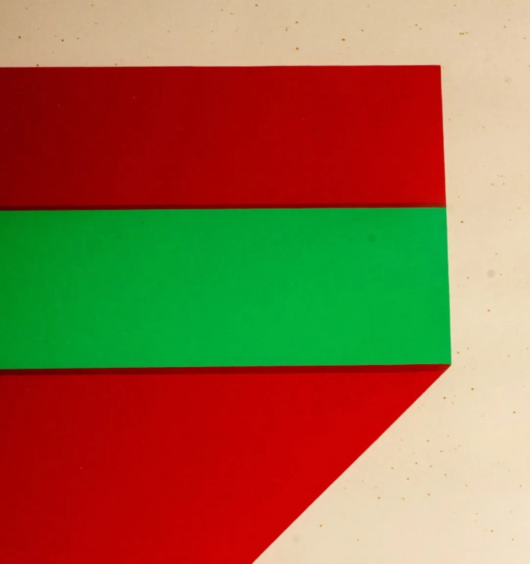 Minimalist "Signs" Lithograph in Colors, 1969