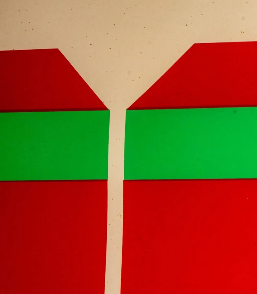 Minimalist "Signs" Lithograph in Colors, 1969