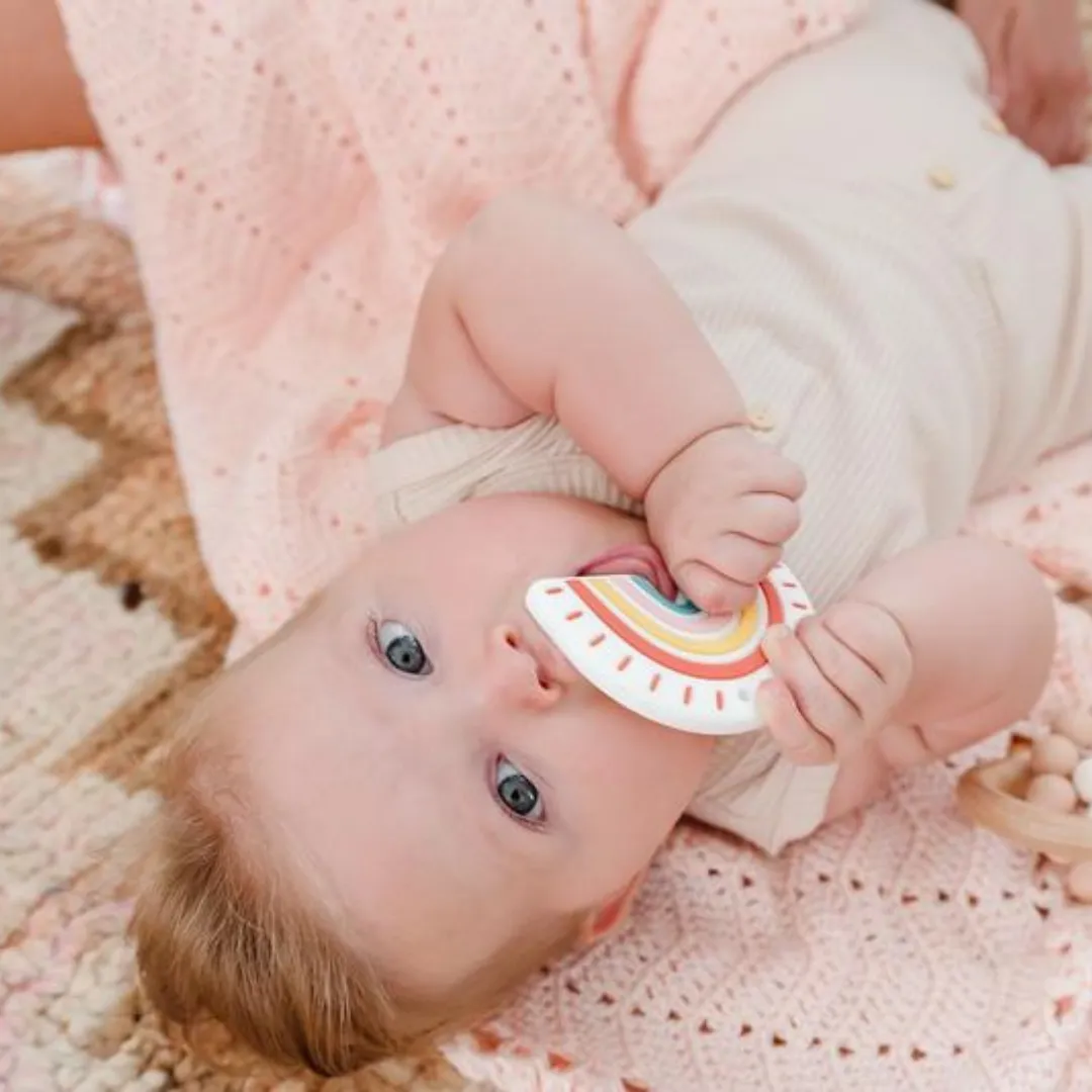OB Designs | Eco-Friendly Rainbow Teether Toy