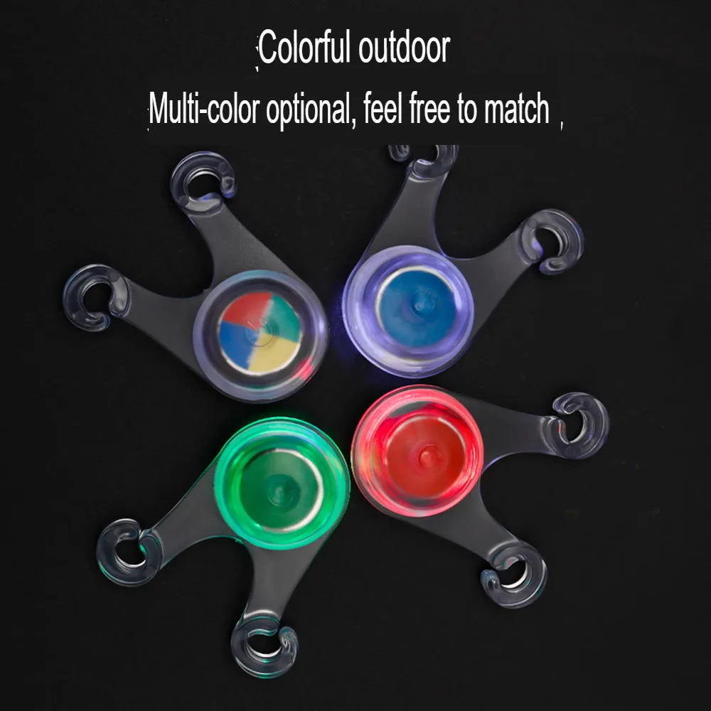 Outdoor camping LED warning light, ambient light, high brightness tent rope hanging light, decorative light, silicone camping light