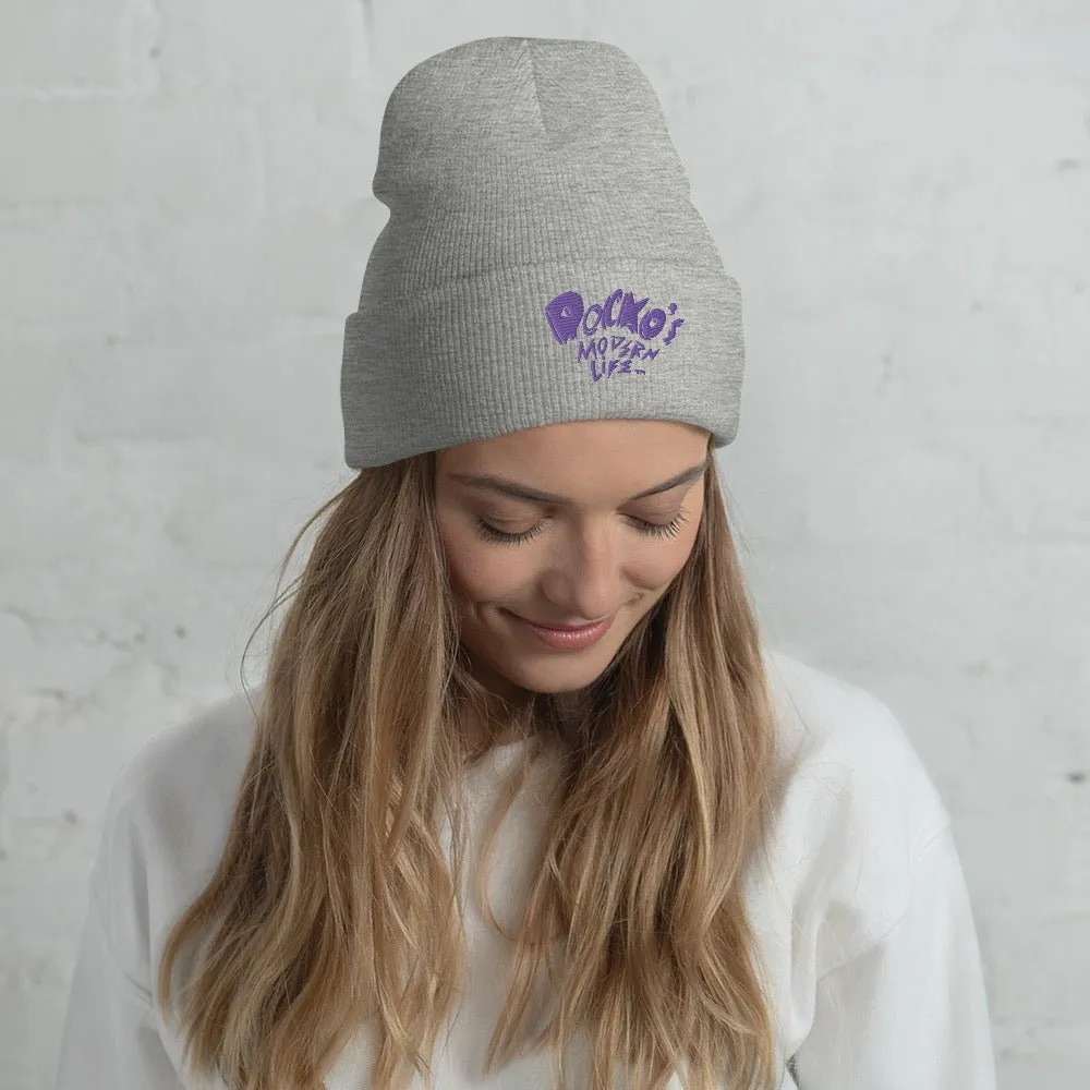Rocko's Modern Life Logo Cuffed Beanie