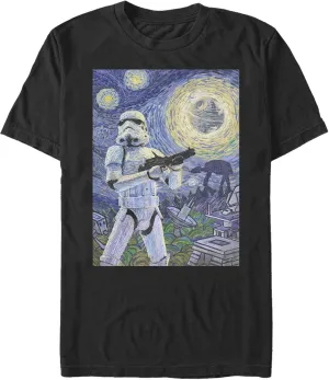 STAR WARS Men's Starry Night Stormtrooper T-Shirt
