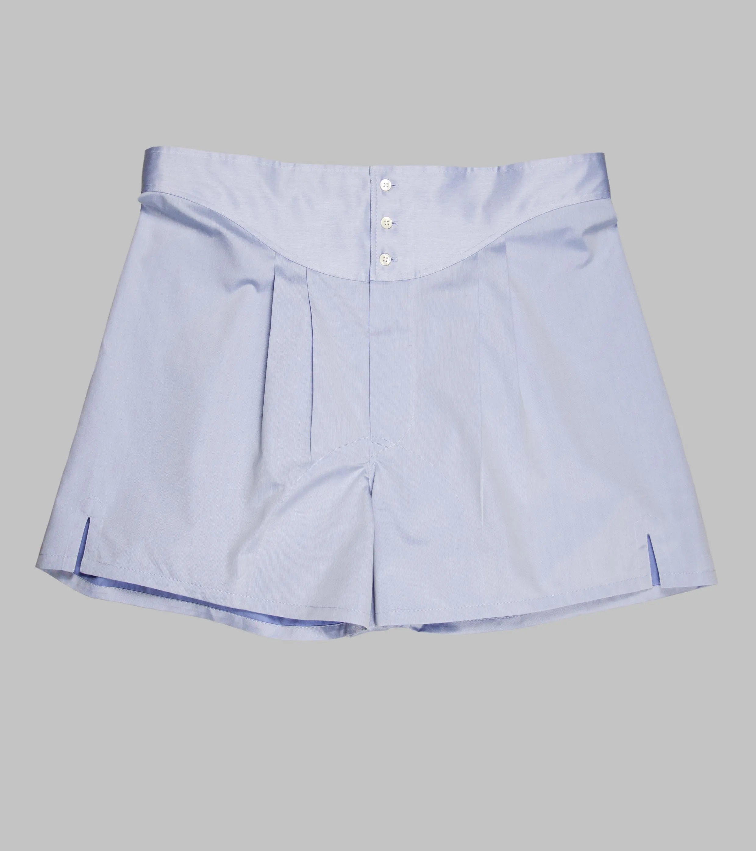 Twill Boxers Light Blue