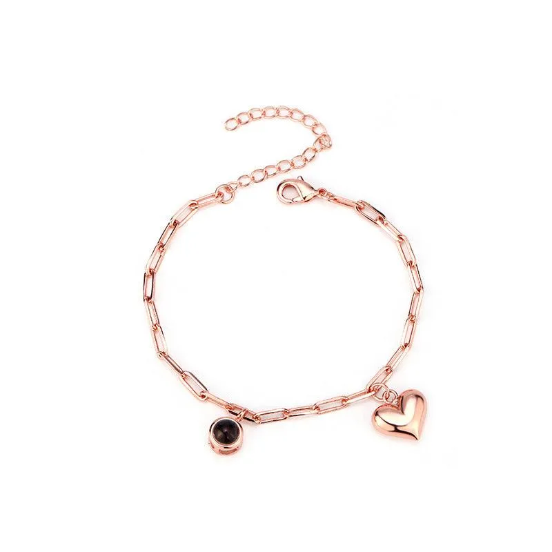 Women's Fashion Simple Geometric Projection Bracelet
