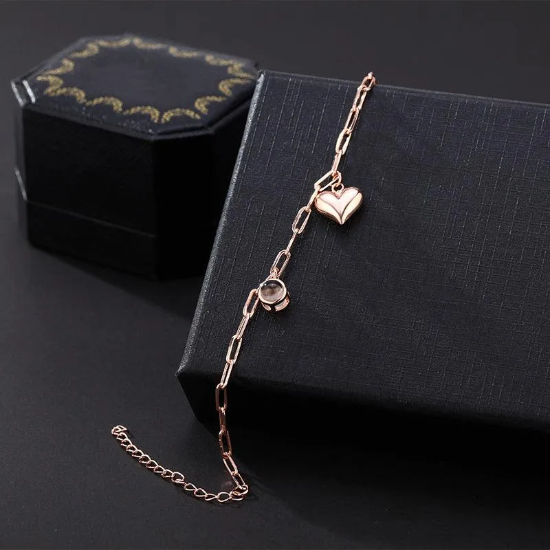 Women's Fashion Simple Geometric Projection Bracelet